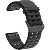 INF Silikonski pašček za uro Fenix 5x/6x/7X/8 51 mm Black 26 mm, (21618427) | Shoptok.si