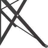  Sklopiva stolica za vrt 2 pcs Antracit 42 x 46 x 82cm Metal | shoptok.hr
