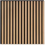  Zidne panele 8 pcs Prirodna 60 5 x 60 cm - Prirodna | shoptok.hr