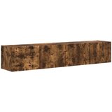 TV zidni ormar Zidne 2 pcs Dimljeni hrast 78,5 x 31 x 29,5 cm | shoptok.hr