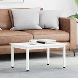  Stolić za kavu Bijelo 60 x 50 x 36 cm Čvrsto borovo drvo | shoptok.hr