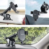 Yesido Držač za automobil (C120) - Gravitacijski- produljiva ruka za kontrolnu ploču ili vjetrobransko staklo - crni | shoptok.hr