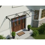 Alberg Nadstrešnica 300×100 cm providna sa crnim nosačem ( AGC–300100–TRBK ) Cene
