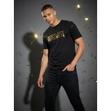 Sinsay Pamučna majica dugih rukava s natpisom | shoptok.hr