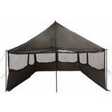  Obiteljski šator s krovom Smeđa siva 450 x 400 x 265 cm | Eponuda.com