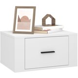  Zidni noćni ormarić bijeli 50 x36 x 25 cm | shoptok.hr