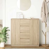 vidaXL Komoda s ladicama 100,5x35x98,5 cm konstruirano drvo | shoptok.hr