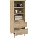  Visoka komoda hrasta sonome 40x36x110 cm od konstruiranog drva | Eponuda.com