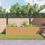  Vrtna visoka greda 290 x 100 x 68 cm Cinkana jeklena, (5000287679) | Shoptok.si