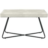  Klupa Krem 80 x 40 x 45 cm Baršun | Eponuda.ba