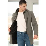 Dewberry PLT8376 MEN'S COAT-DARK GREY-2