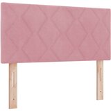 vidaXL Krevet s podnicama i madracem Ružičasti 120x200 cm Baršun | shoptok.hr