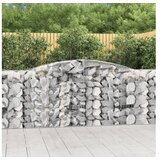  Lučne gabionske košare 3 kom 400x50x100/120cm pocinčano željezo | shoptok.hr
