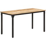  Jedilna miza 140x70x76 cm robusten mangov les, (20947959) | Shoptok.si