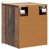  Noćni ormarić za montažu na zid Staro drvo 33 x 34,5 x 43 cm | shoptok.hr