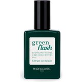 Manucurist green flash gel lak za nohte nude & rose - snow Cene