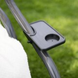 Kondela Vrtna gugalnica, zložljiva, bež/siva, NAILA | Shoptok.si