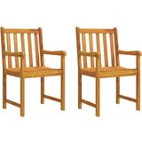  Vrtne stolice 2 kom od masivnog bagremovog drva | Eponuda.com