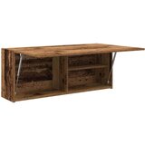 vidaXL Kopalniška stenska omarica starinski les 100x25x40 cm inž. les | Shoptok.si