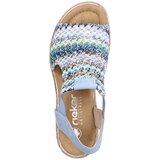 Rieker Sandale pastelno plava / miks boja | shoptok.hr