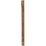  Uzglavlje za krevet Prirodna Čvrsto teak drvo | Shoptok.si