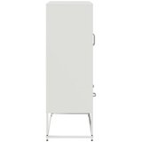 vidaXL Visoka komoda bijela 68x39x111,5 cm od čelika | shoptok.hr