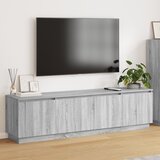 vidaXL TV ormar s LED plavi Sonoma 180x38x49 cm konstruirano drvo u