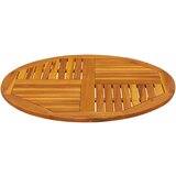 vidaXL Stolna ploča Ø90x2,2 cm okrugla od masivnog bagremovog drva | shoptok.hr