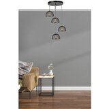 Opviq rota 4 Lü tepsili siyah Sarkıt black chandelier | ePonuda.com