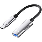 INF Adapter Type-C na USB: Podpora za polnjenje in prenos podatkov Silver, (5000276996) Cene