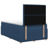  Boxspring krevet s madracem Plava 120 x 190 cm Tkanina - Plava 120 x 190 cm Dizajn linija | shoptok.hr