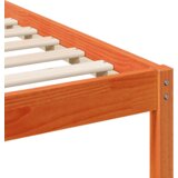  Konstrukcija postelje z vzglavjem Voskast rjav 150 x 200 cm, (5000126632) | Shoptok.si
