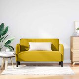  Dvosjed žuti 109 cm baršun | shoptok.hr