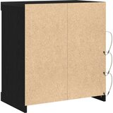  Sideboard s LED svjetlima Crni hrast 60 5x37x67 cm | shoptok.hr