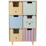 Bloomingville Mini Nizka otroška komoda iz masivne pavlonije v naravni barvi 25,5x88,5 cm Calle – | Shoptok.si