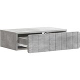 Stolna montirana na zid Betonska siva 59 x 34,5 x 17 cm | shoptok.hr