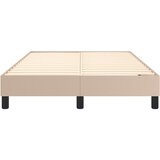  Okvir za krevet s oprugom boja cappuccina 120x200 cm umjetna koža | Eponuda.ba