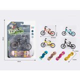 Metalni (die-cast) mini bicikl + fingeroard , 10,5 cm 63-012000 Cene