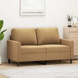 vidaXL Kavč dvosed rjav 120 cm žamet Cene