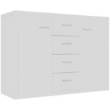Maison Chic Komoda - Predalnik bela 88x30x65 cm iverna plošča, (21715862) Cene