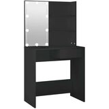  Toaletni stolić s LED svjetlima crni 74 5 x 40 x 141 cm | shoptok.hr