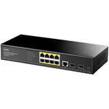 Cudy GS2008PS2 * 8-Port Layer 2 Managed Gigabit PoE+ Switch with 2 Gigabit SFP Slots, 120W | ePonuda.com