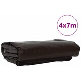 CERADA 650g / m² Smeđa 4 x 7 m Platno s PVC premazom | shoptok.hr