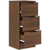  Komoda rjavi hrast 30x30x70 cm konstruiran les, (20600746) | Shoptok.si