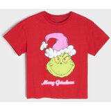 Sinsay Pamučna majica s božićnim printom Grinch | shoptok.hr
