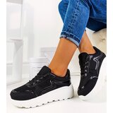Gemre Black women's sneakers Basemat | Shoptok.si