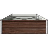  Povišeni vrtni krevet Crna 240 x 80 x 24 cm | shoptok.hr