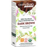 CULTIVATOR'S Organic Herbal Hair Color - Dark Brown Cene