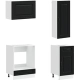  Kuhinjska jedinica KALMAR 8 kom. Crna Konstruirano drvo | shoptok.hr
