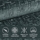 Maison de Rêve Modra boxspring postelja s prostorom za shranjevanje 200x200 cm Passion – | Shoptok.si